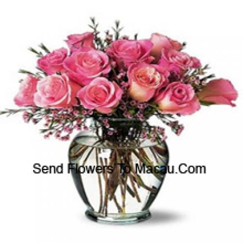 Alluring 11 Pink Roses